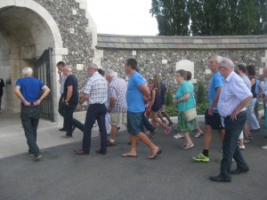 Op reis met de Wielerclub naar Ieper.
